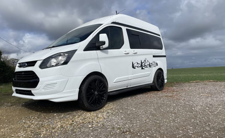 Penelope's Tourer II – Ford Campervan mit 2 Schlafplätzen aus dem Jahr 2015