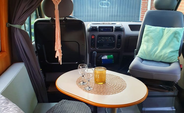 Gemütlicher, gemütlicher Wohnmobil Renault Master 2,5L