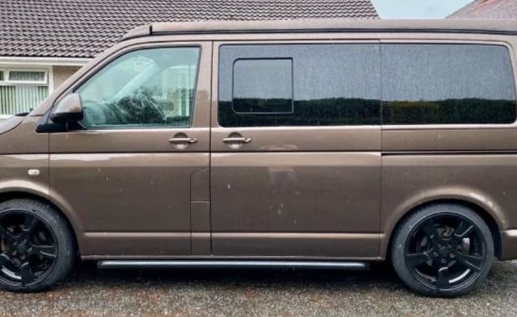 Frankie – 4-Bett-VW T5 von 2015