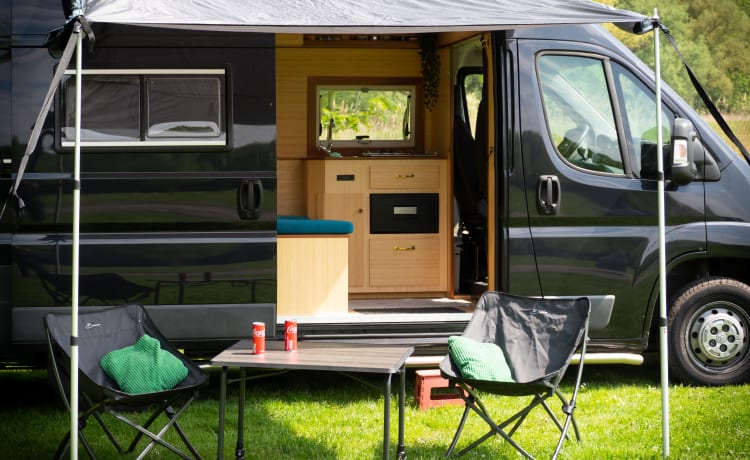 Two-person Citroen self-build camper