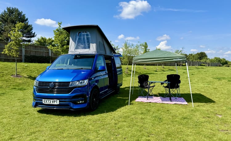 Ruby – 4 berth Volkswagen campervan from 2023