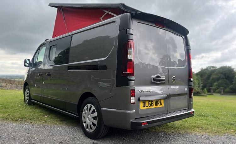 VIV – "Our Viv" Vauxhall Vivaro 4 Berth Camper van 2018