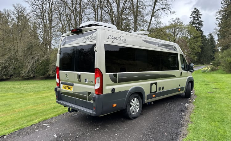 4 berth Peugeot semi-integrated from 2016