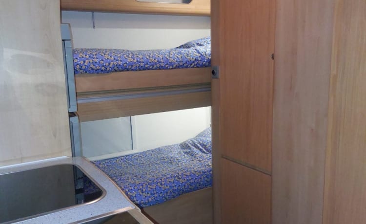 Monty – 6 berth Fiat alcove from 2006