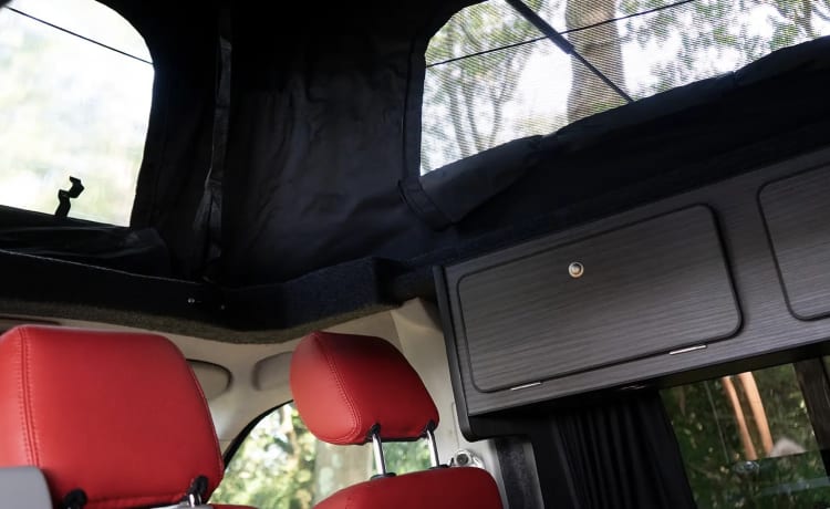 Annie  – Volkswagen Bus mit 2 Schlafplätzen aus dem Jahr 2016