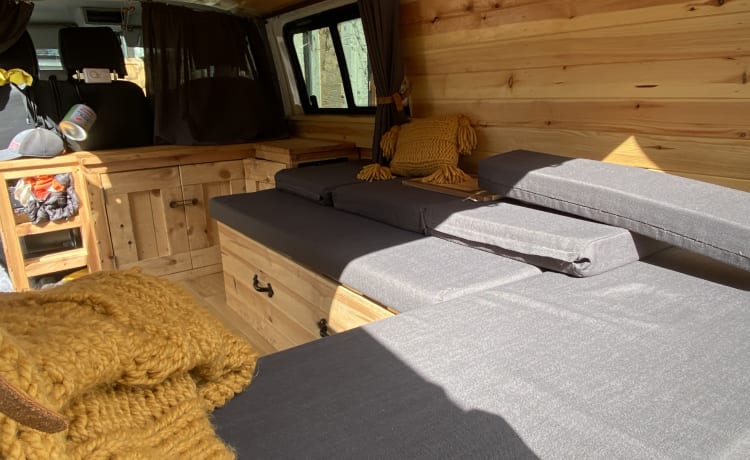 Scandi – Volkswagen camper met 2 slaapplaatsen