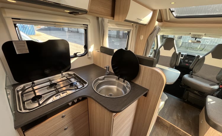 Sunlight T68  – Luxe Sunlight camper T68 