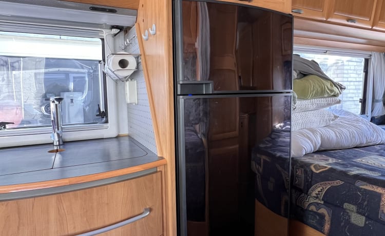 Eurik – 6p Hymer intégré à partir de 1999