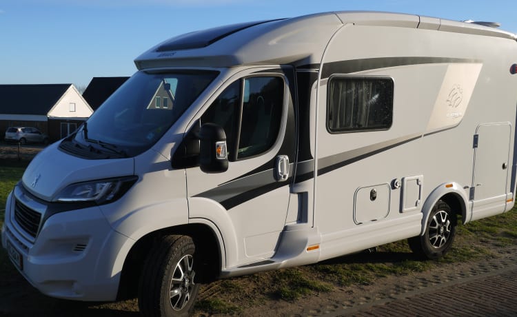 Moderne, comfortabele en compacte Knaus camper van 2019