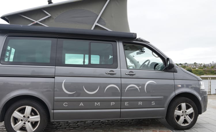 4 berth Volkswagen campervan from 2014