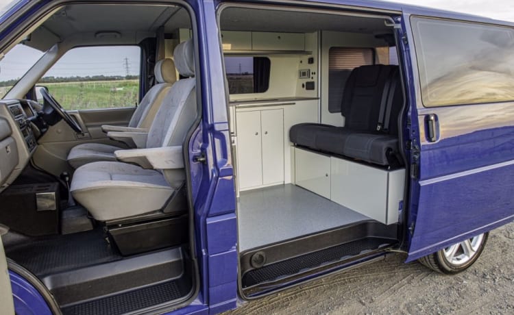 Tenzing – Classico camper VW T4 con 2 posti letto manuale