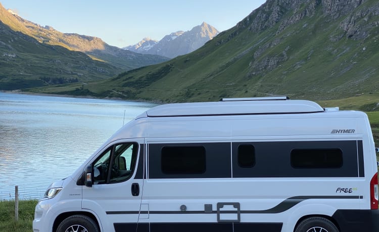 myrunvan – Bestelwagen HYMER FREE600 4 zitplaatsen