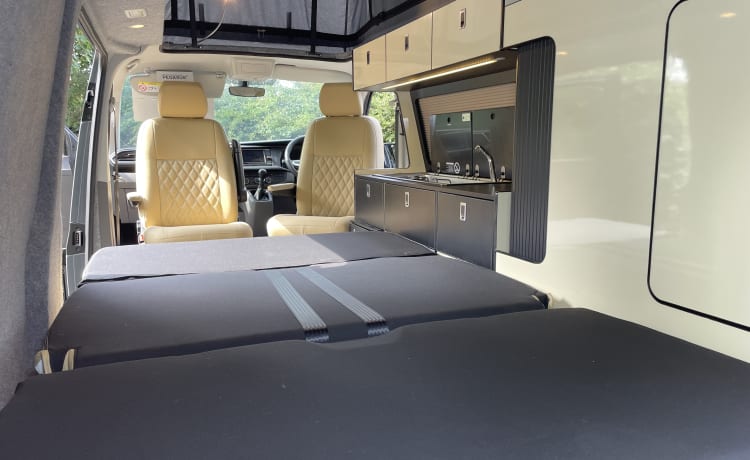 Grey manual – 4 berth Volkswagen campervan from 2022