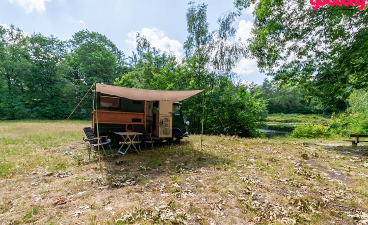 Woody – Klassieke Citroen HY 1976 buscamper