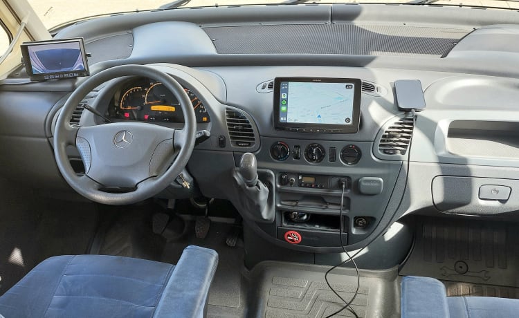 Camper Hymer con Internet gratuito