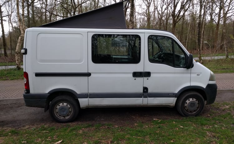 Zelfbouw camper uit 2010, 9 personen