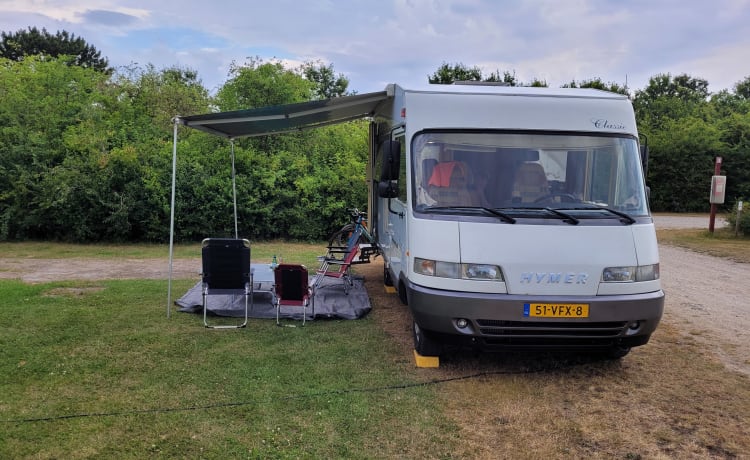 De Olifant – 6 persoons Hymer uit 2000