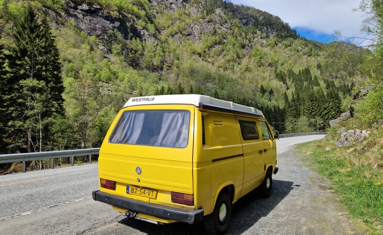 Volkswagen T3 unique de 1988 pour partir à l'aventure avec