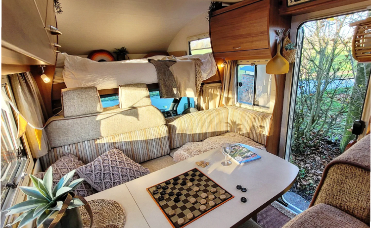 Pluk  – Super cozy 6-person camper! Still available in July :)