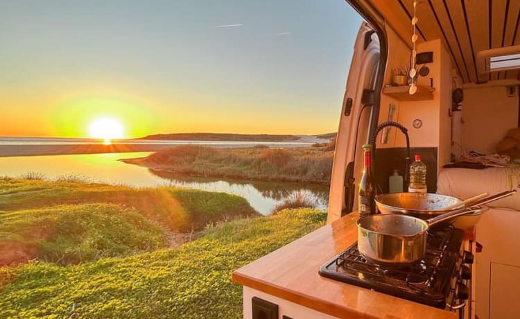 Gezellige camperbus met lekker veel ruimte!