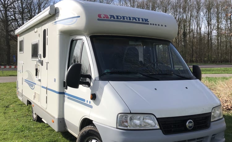 3p Adria Mobil fully equipped and ready for your holiday