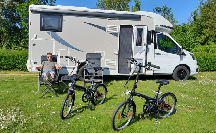 Mobi TricNic – Nieuwe Mobilhome 2022 4pers. Chausson Nordic Edition Ford 170 Automaat