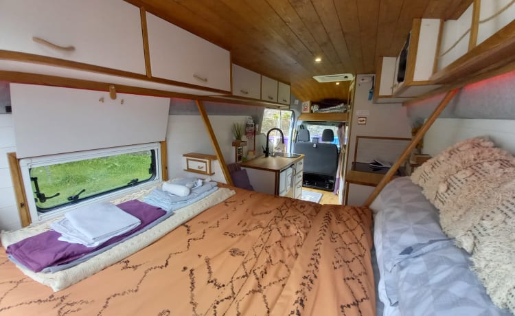 Oakie – Geräumiger und wunderschöner, einzigartiger Campervan mit 3 Schlafplätzen