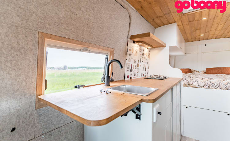 Luxe Camper Bus – MB Sprinter 2p mit Aut. und Klimaanlage