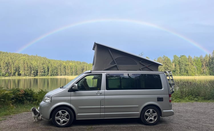 Silver – VW T5 voor de ultieme roadtrip!