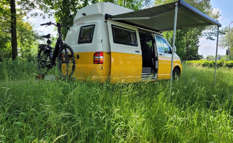 Sunny!  – Luxus-Wohnmobil VW T5