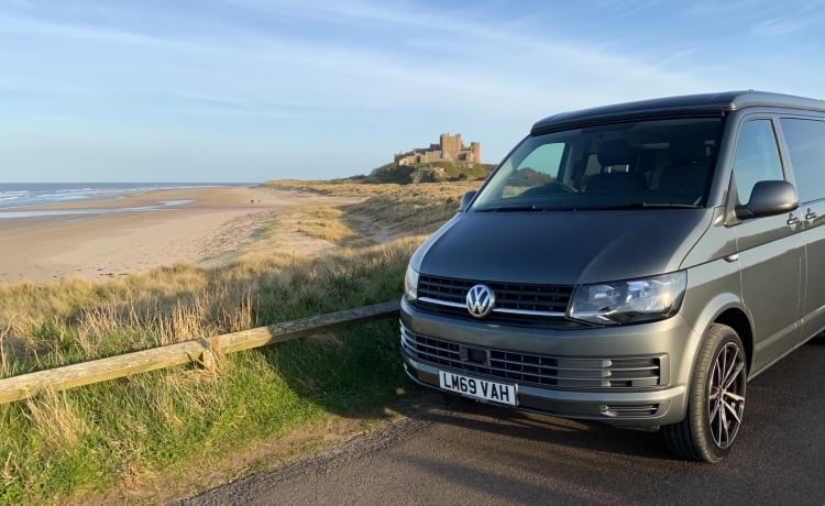 Une fourgonnette avec vue - Conversion VW T6 2019