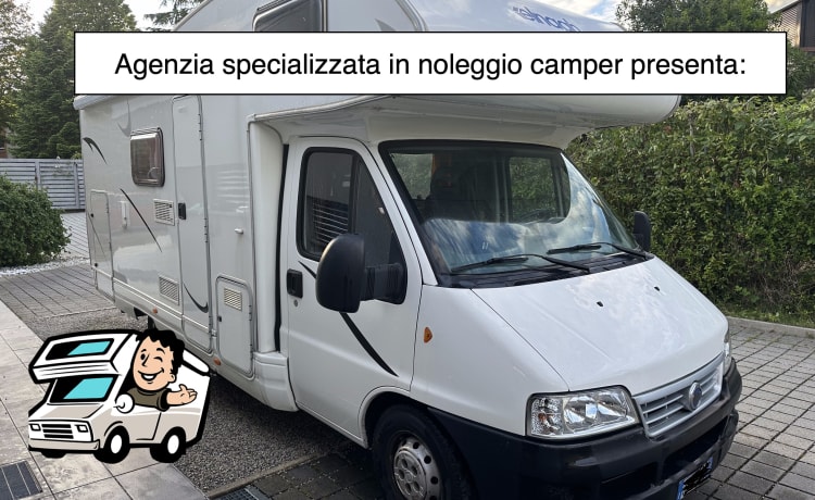 Mirkovan – Camper Mansardato 6 posti letto