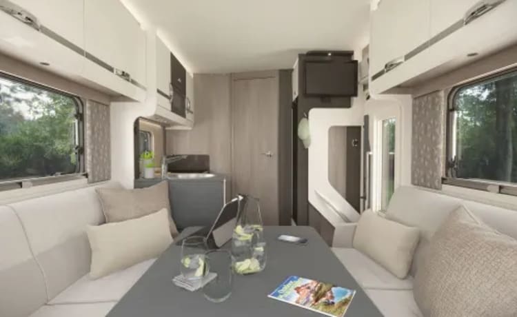 2023 Swift Escape 694 Luxury Island Bed Model