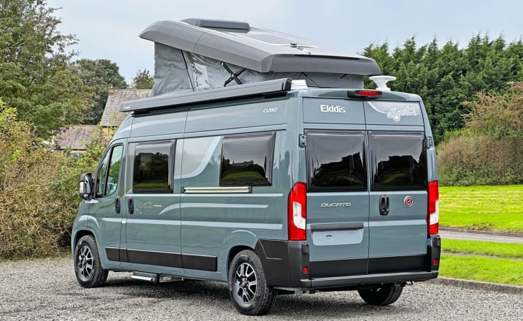 Betty George – Elddis 4-Bett-Campervan mit Automatik, 2024