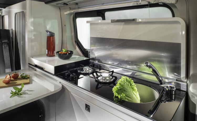 AdVANture – Nieuwe Adria campervan voor 4