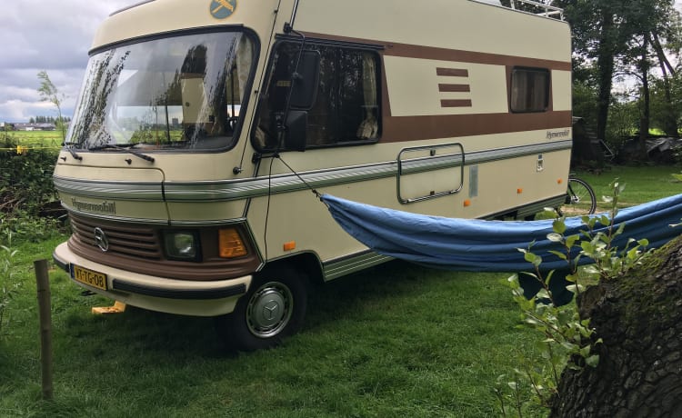 Hymie – Super Retro Camper! - hoge lastminute korting