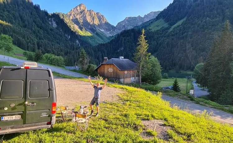 't buske! – Praktische multifunctionele camper voor 2 personen 