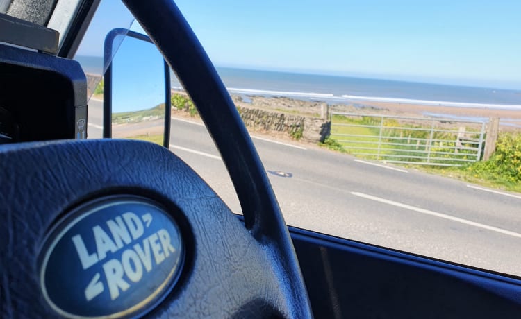 Silver Belle – Land Rover Camper für Paare und Familien. 4x4 für wildes Campingabenteuer