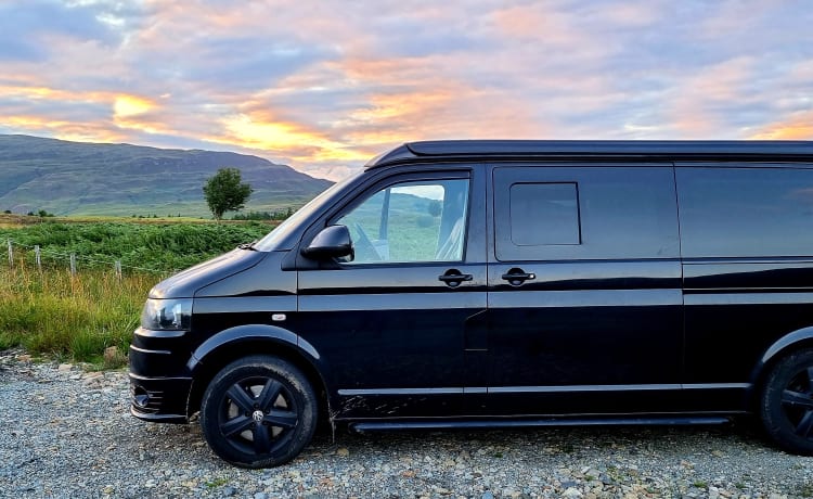 Monika – Vw Family T5 - LWB-campervan voor 4 personen