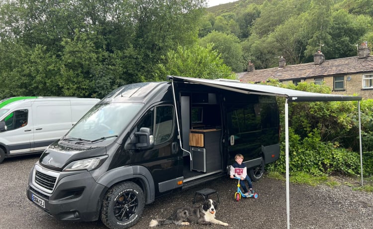 Penny the Peugeot  – 3 birth off grid campervan - compact with everything you need 