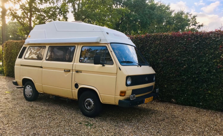 VW T3 met hoogdak - automaat uit 1981