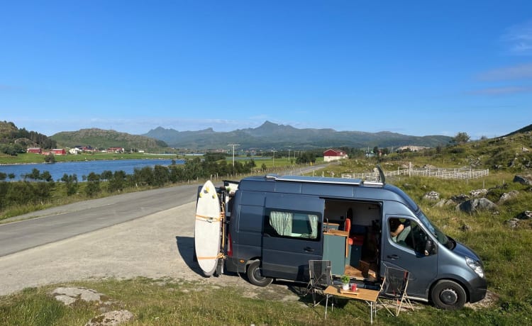 Mosi – Camping-car de luxe hors réseau pour 2 personnes, automatique et cuisine avec quooker