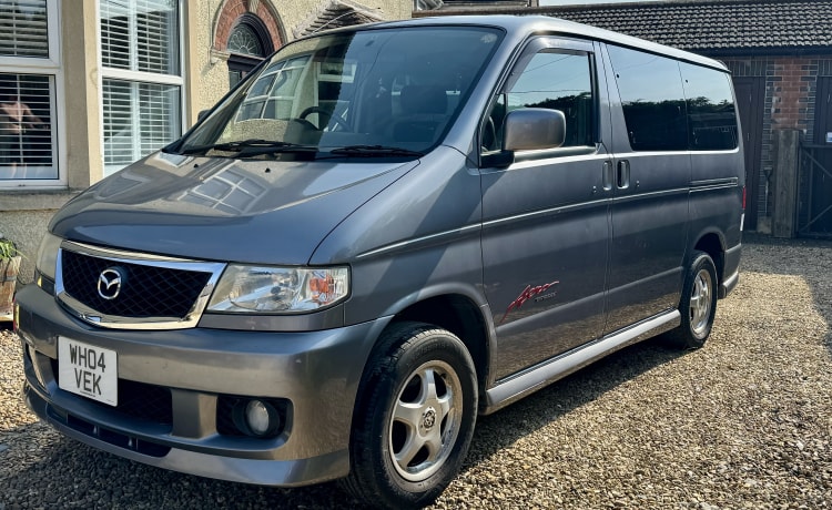 Bongo – 2 berth Mazda campervan from 2004