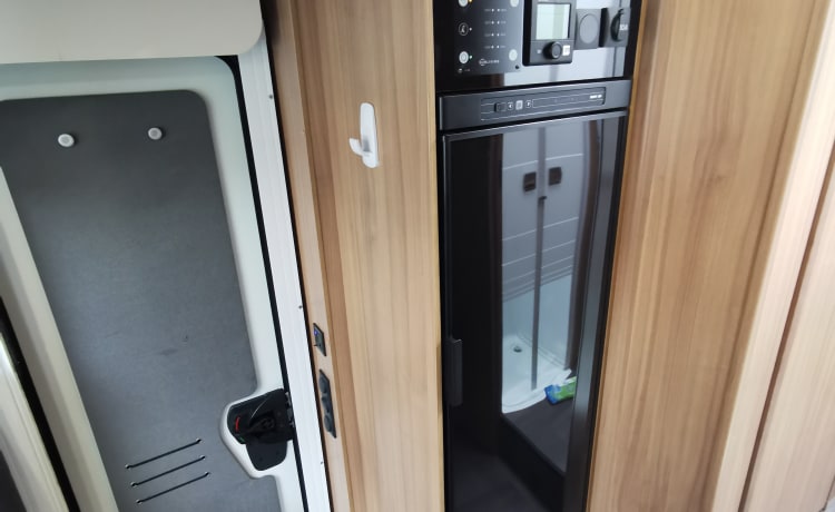 Modern Sunliving Motorhome ideal for families or groups of 4+