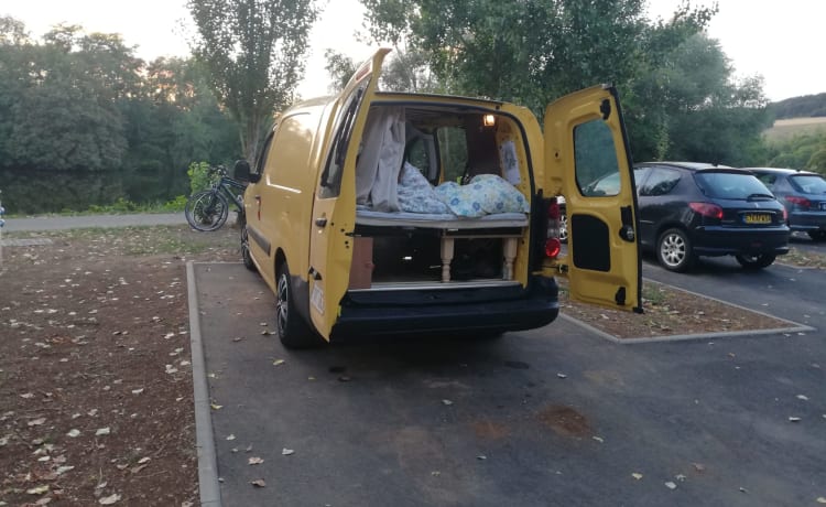 Postbusje – Micro camping-car sympathique