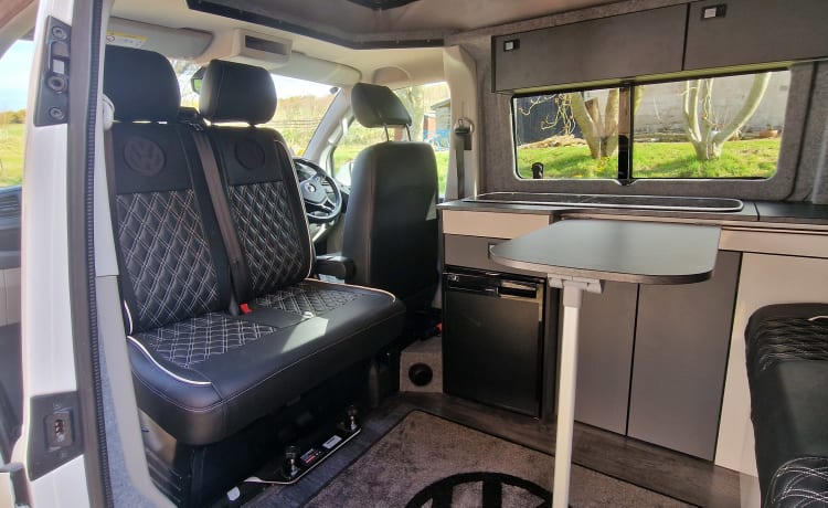 4 berth Volkswagen campervan from 2018