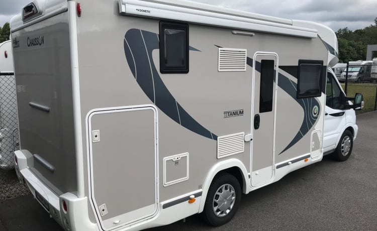 Recente motorhome Ford Chausson 2018