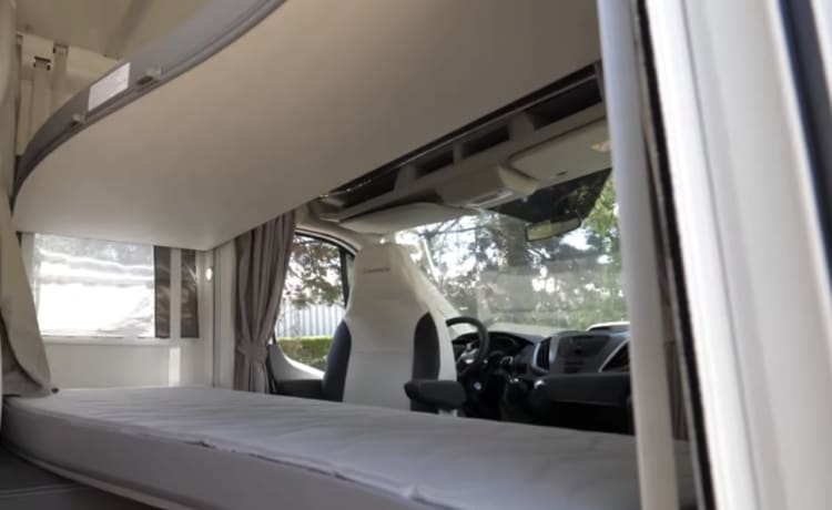 Sheddie – Chausson semi-integrato a 4 posti letto dal 2020