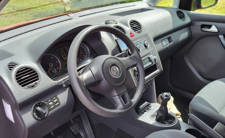 Volkswagen Caddy 5 Personen