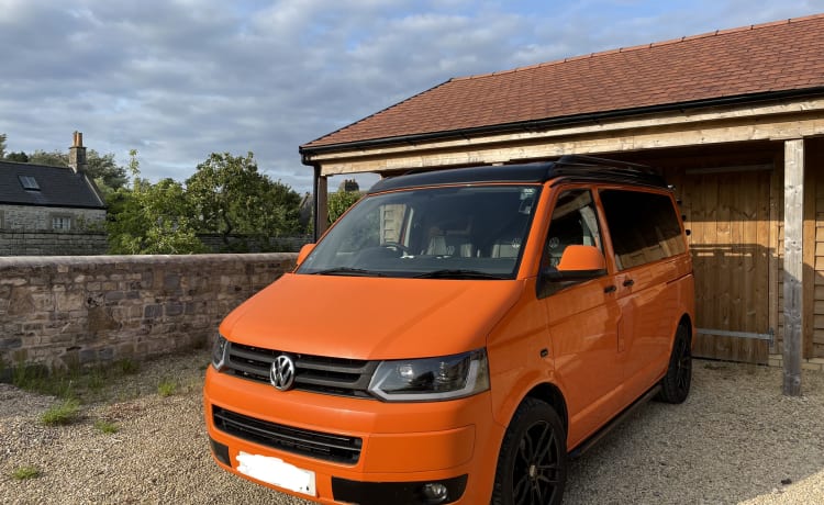 Tango – 4-persoons Volkswagen camper uit 2012